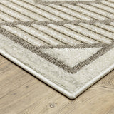 Oriental Weavers Sphinx Tangier Tan05 Beige/ Brown Rug.