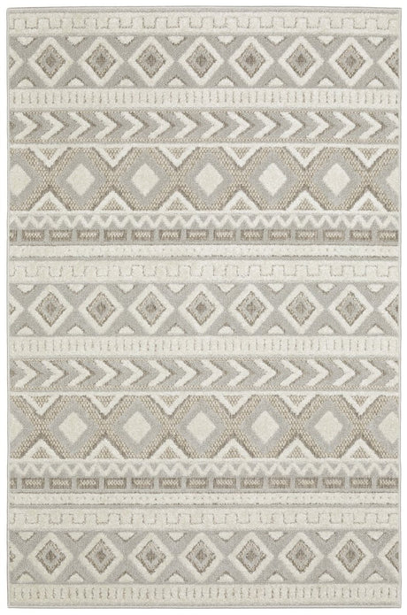 Oriental Weavers Sphinx Tangier Tan06 Grey/ Beige Rug.