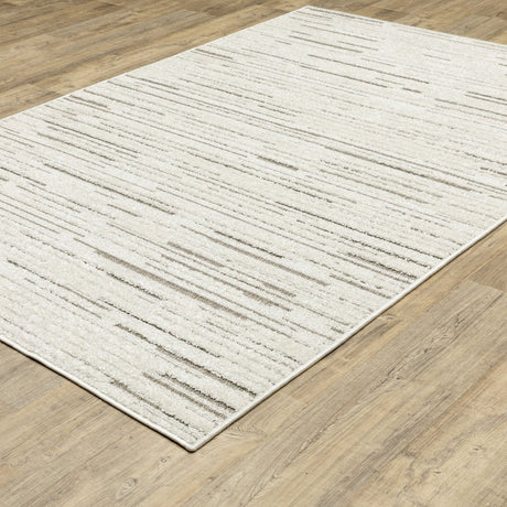 Oriental Weavers Sphinx Tangier Tan07 Ivory/ Brown Rug.