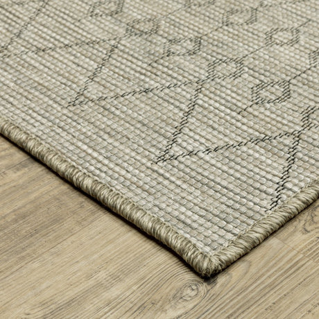 Oriental Weavers Sphinx Tortuga Tr04A Beige/ Black Rug.