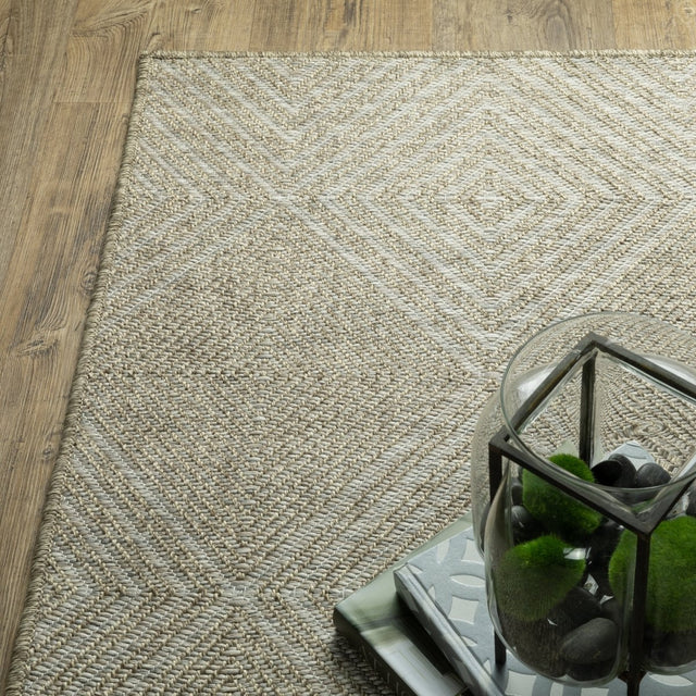 Oriental Weavers Sphinx Tortuga Tr05A Beige/ Beige Rug.