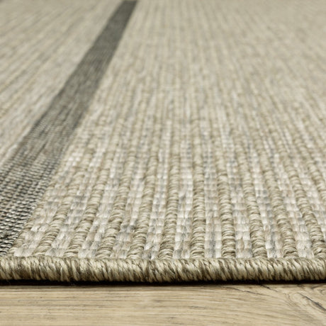 Oriental Weavers Sphinx Tortuga Tr07A Beige/ Black Rug.