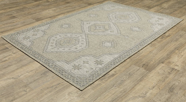 Oriental Weavers Sphinx Tortuga Tr08A Beige/ Black Rug.