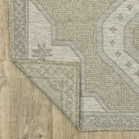 Oriental Weavers Sphinx Tortuga Tr08A Beige/ Black Rug.