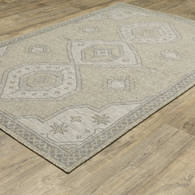 Oriental Weavers Sphinx Tortuga Tr08A Beige/ Black Rug.