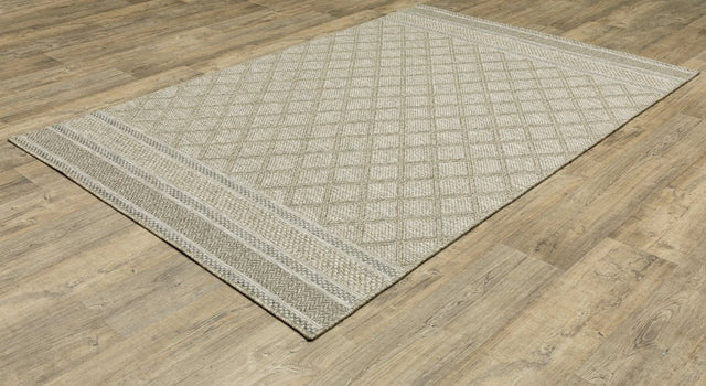 Oriental Weavers Sphinx Tortuga Tr10A Beige/ Black Rug.