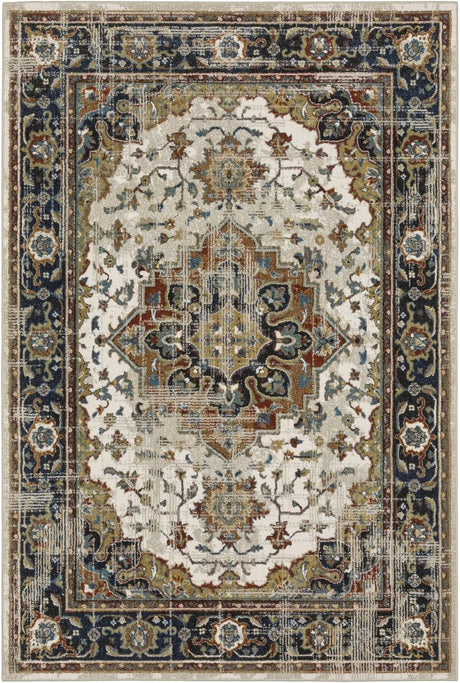 Oriental Weavers Sphinx Venice 054X8 Beige/ Blue Rugs.