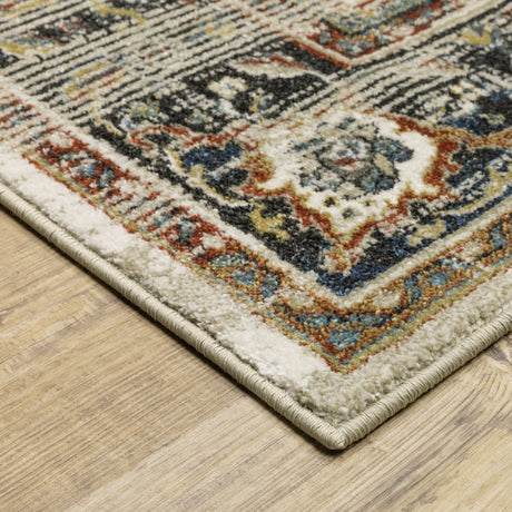 Oriental Weavers Sphinx Venice 054X8 Beige/ Blue Rugs.