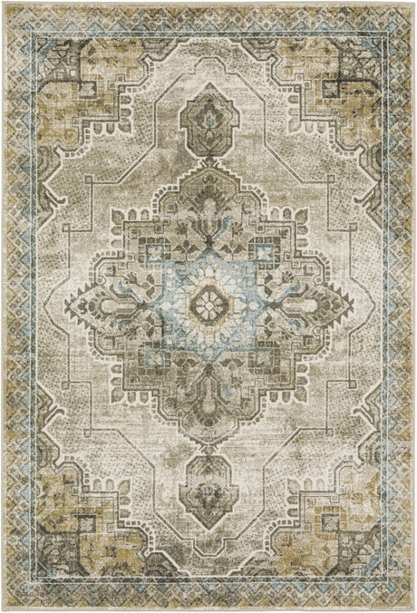 Oriental Weavers Sphinx Venice 1104W Grey/ Blue Rugs.