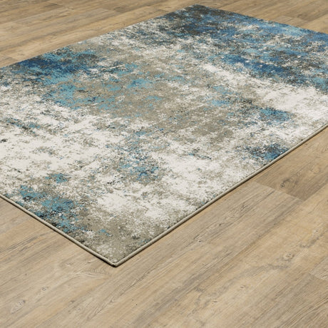 Oriental Weavers Sphinx Venice 4332U Blue/ Beige Rugs.