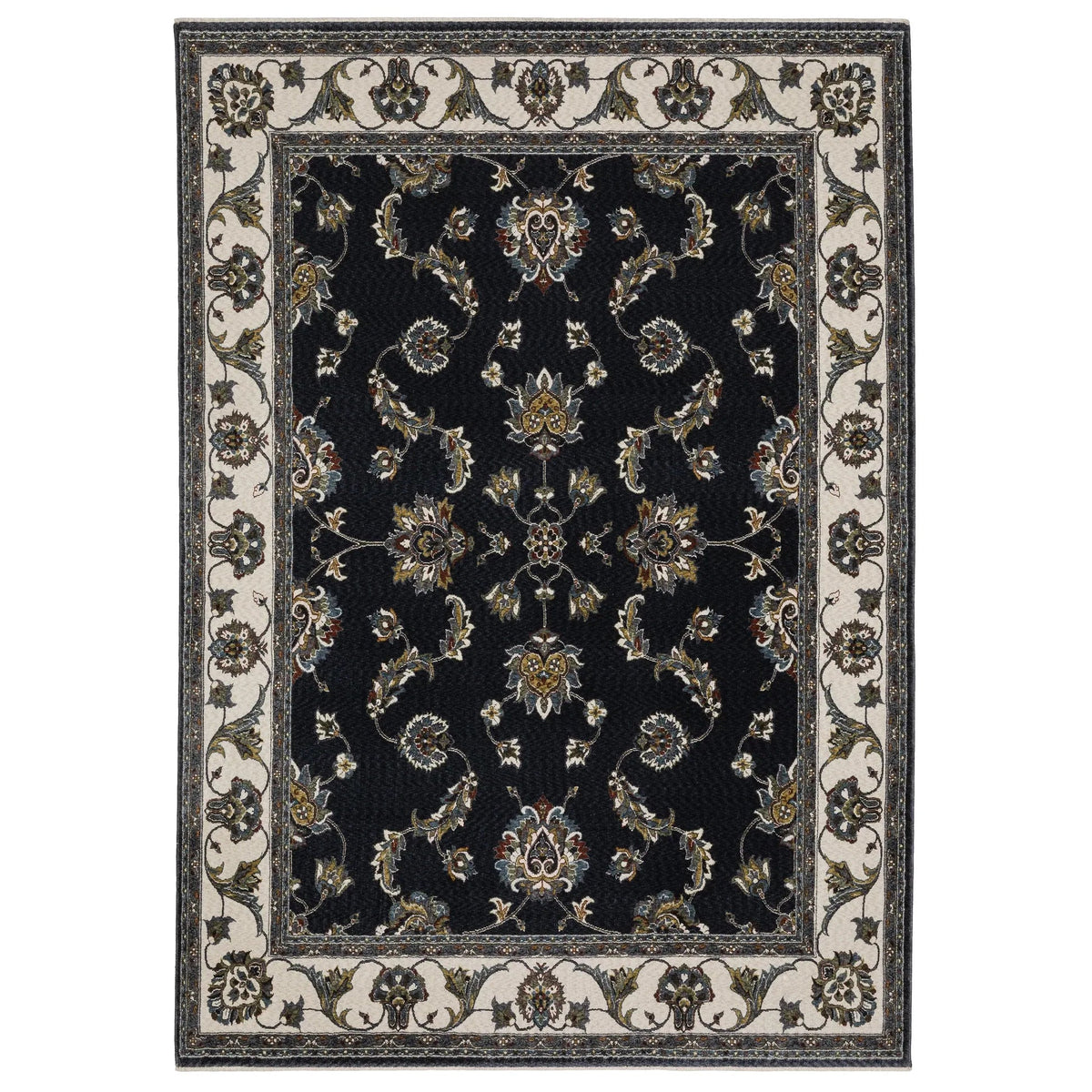 Oriental Weavers Sphinx Vivian VI01B Ivory Rugs - main flat