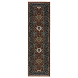 Oriental Weavers Sphinx Vivian VI04B Navy Rugs - runner