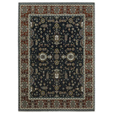 Oriental Weavers Sphinx Vivian VI05A Red Rugs - main flat