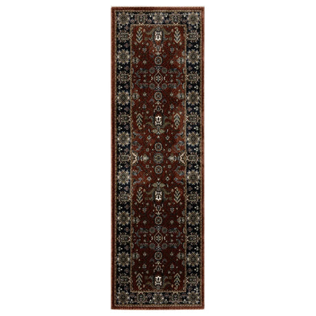 Oriental Weavers Sphinx Vivian VI05X Navy Rugs - runner