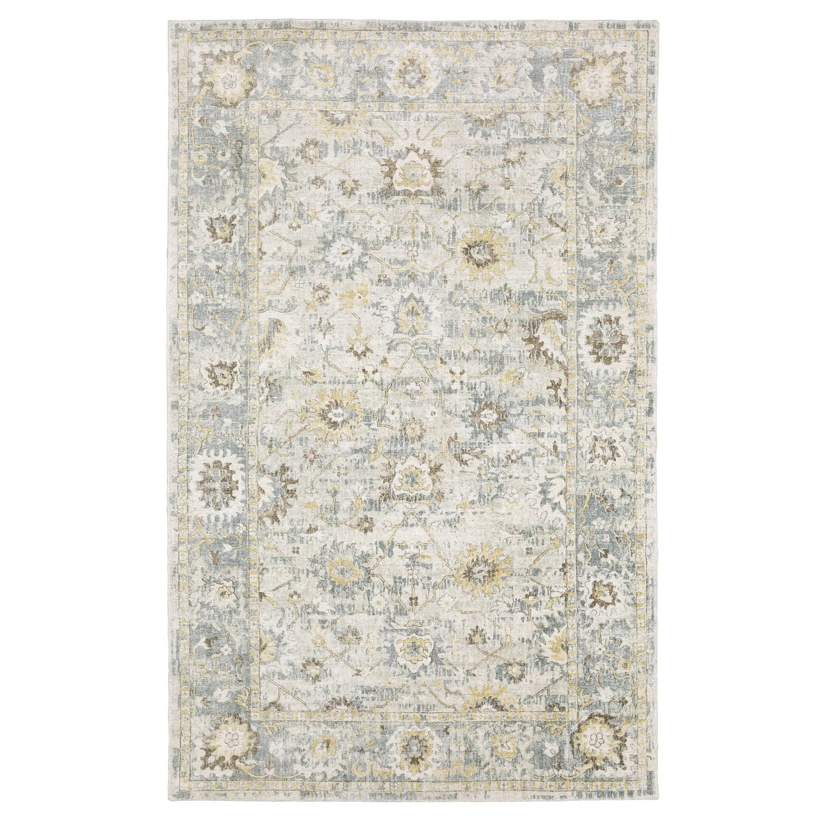 Oriental Weavers Sphinx Windham WIN06 Blue Rugs - main flat