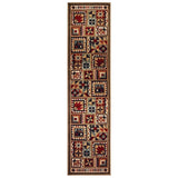 Oriental Weavers Sphinx Woodlands 9596A Brown / Multi Rugs.