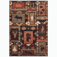 Oriental Weavers Sphinx Woodlands 9601D Brown / Rust Rugs.