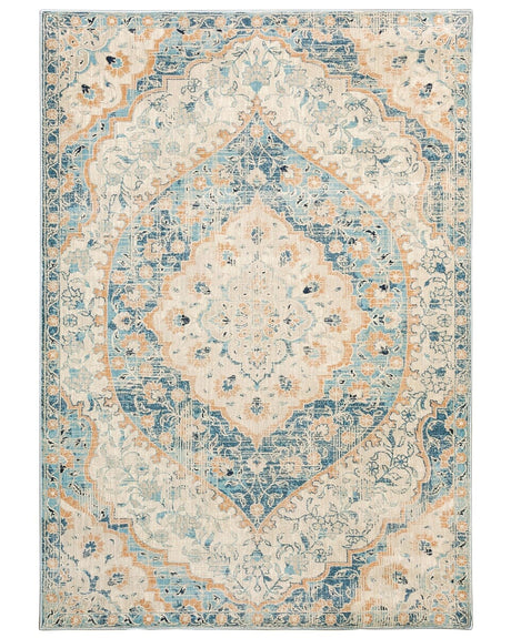 Oriental Weavers Sphinx Xanadu 532L Blue / Orange Rugs.