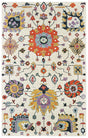 Oriental Weavers Sphinx Zahra 75502 Ivory / Orange Rugs.