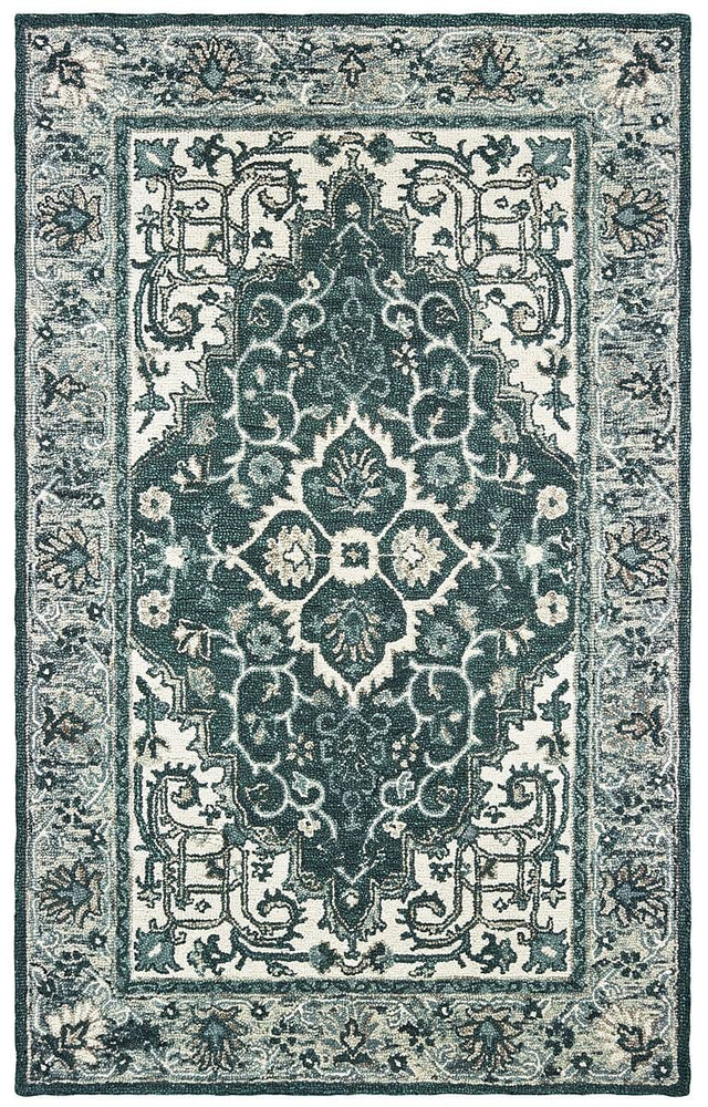 Oriental Weavers Sphinx Zahra 75506 Grey / Blue Rugs.