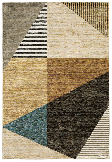 Oriental Weavers Strada Str10 Gold/ Multi Rug.