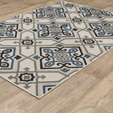 Oriental Weavers Torrey 004Y1 Beige/ Blue Rug.