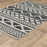 Oriental Weavers Torrey 005Y1 Beige/ Blue Rug.