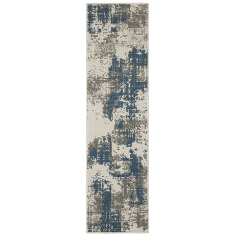 Oriental Weavers Torrey 140H1 Beige/ Blue Rug.