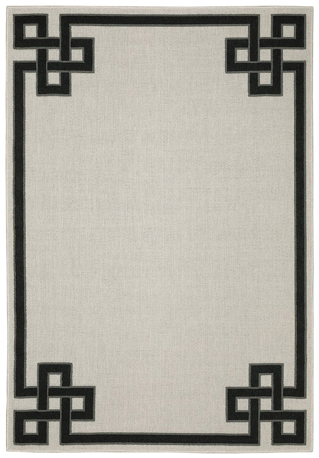 Oriental Weavers Torrey 1530I Beige/ Black Rug.