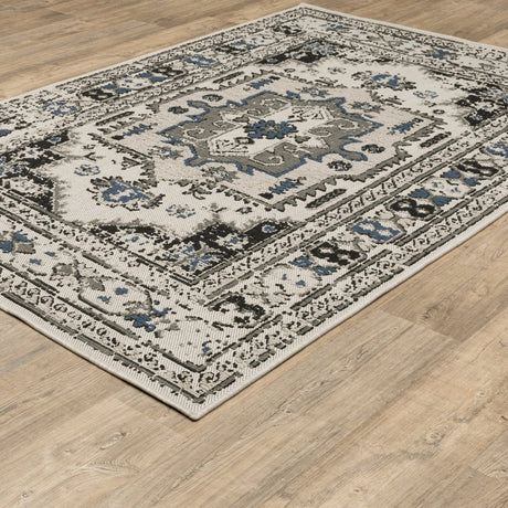 Oriental Weavers Torrey 5561H Beige/ Grey Rug.