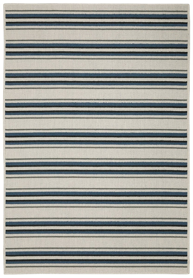 Oriental Weavers Torrey 5571Y Beige/ Blue Rug.