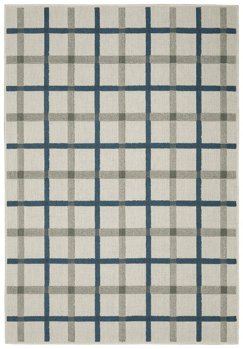 Oriental Weavers Torrey 7150H Beige/ Blue Rug.