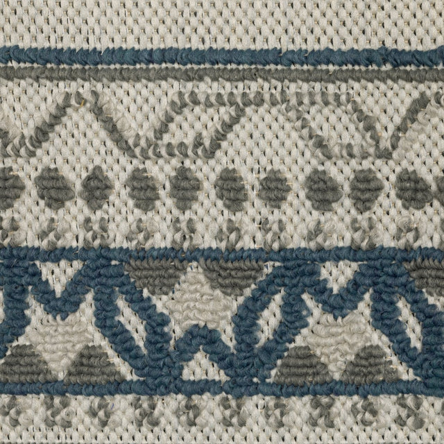 Oriental Weavers Torrey 8020W Beige/ Blue Rug.