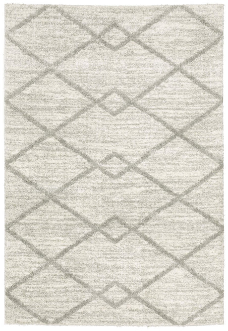 Oriental Weavers Verona 143W6 Ivory/ Grey Rug.