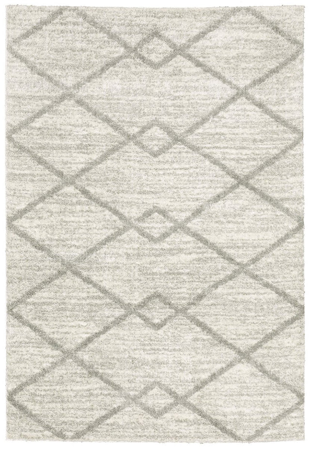 Oriental Weavers Verona 143W6 Ivory/ Grey Rug.