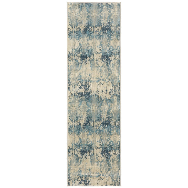 Oriental Weavers Xanadu 8020H Ivory/ Blue Rug.