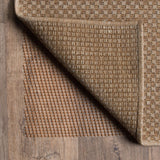 Outdoor rug pad construction detail