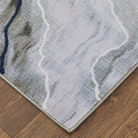 Feizy Gaspar 78739Kuf Taupe/Gray/Blue Area Rug