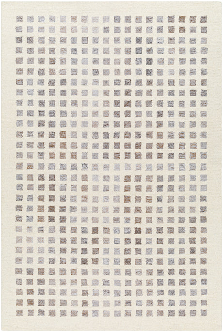 Surya Ottawa Otw-2300 Beige, Gray, Brown, Light Gray Rug.
