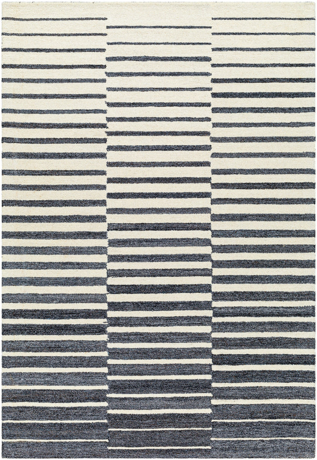 Surya Ottawa Otw-2302 Beige, Charcoal, Gray Rug.