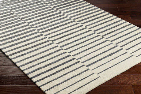 Surya Ottawa Otw-2302 Beige, Charcoal, Gray Rug.