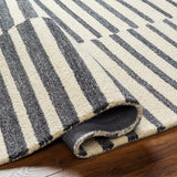 Surya Ottawa Otw-2302 Beige, Charcoal, Gray Rug.