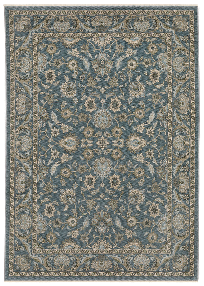 Oriental Weavers Sphinx Aberdeen 070H1 Blue/ Beige Area Rug