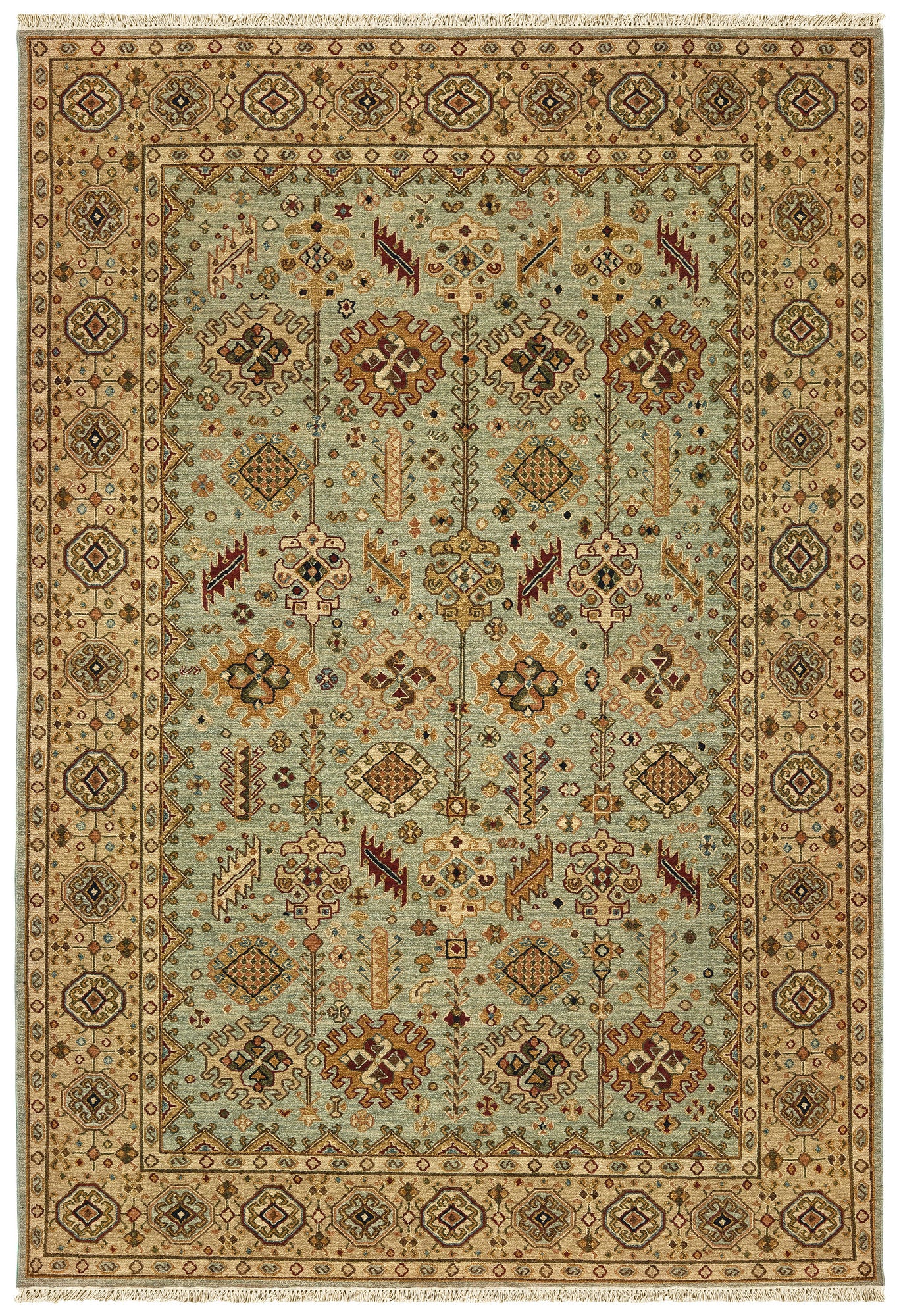 Oriental Weavers Sphinx Angora 12305 Blue/ Ivory Area Rug