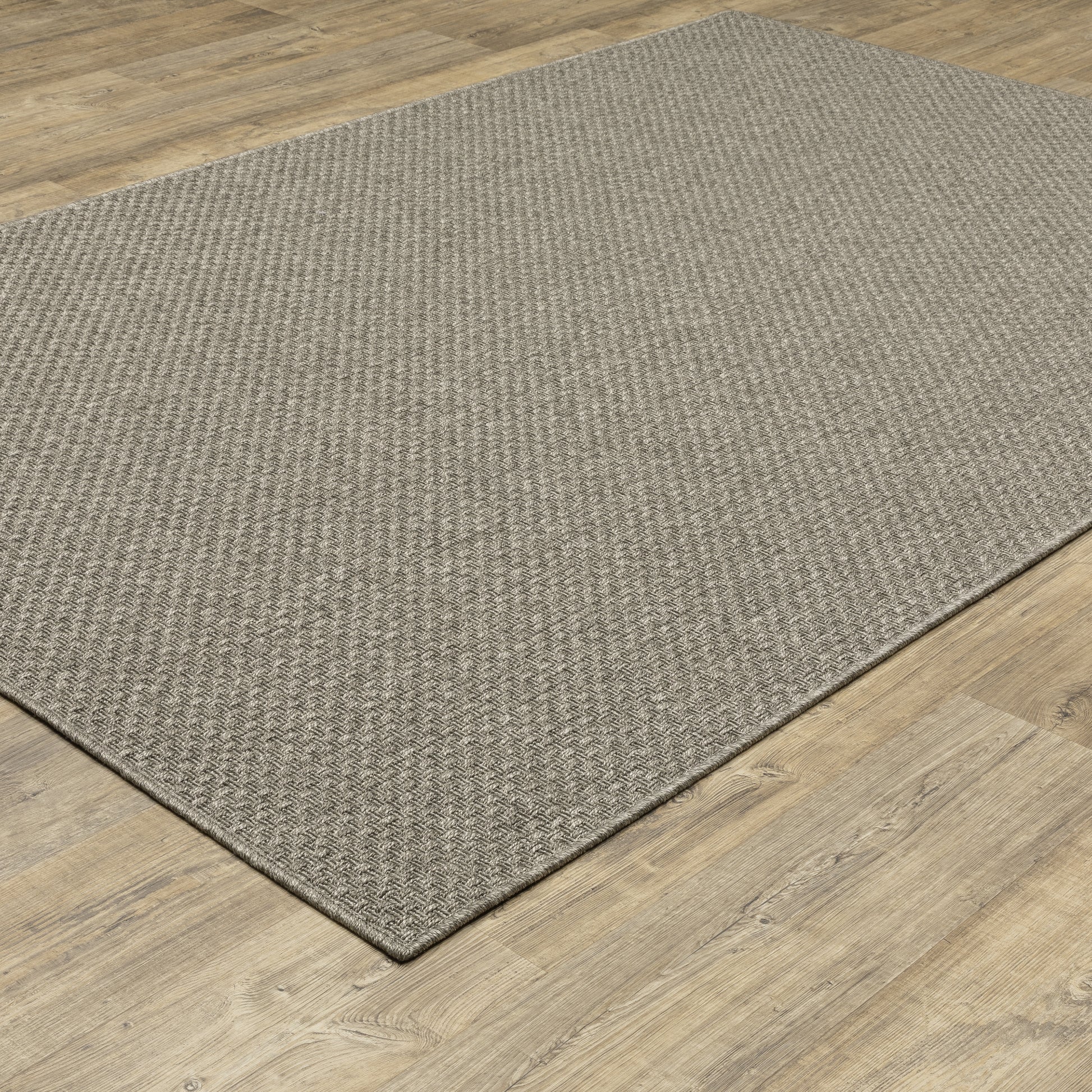 Oriental Weavers Sphinx Caicos Ca01N Grey/ Grey Area Rug