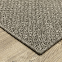 Oriental Weavers Sphinx Caicos Ca01N Grey/ Grey Area Rug