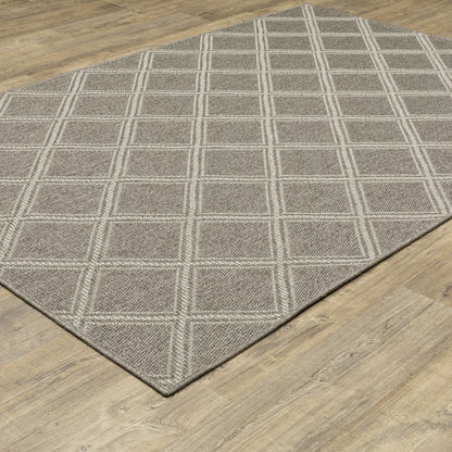 Oriental Weavers Sphinx Caicos Ca02N Grey/ Grey Area Rug