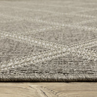 Oriental Weavers Sphinx Caicos Ca02N Grey/ Grey Area Rug