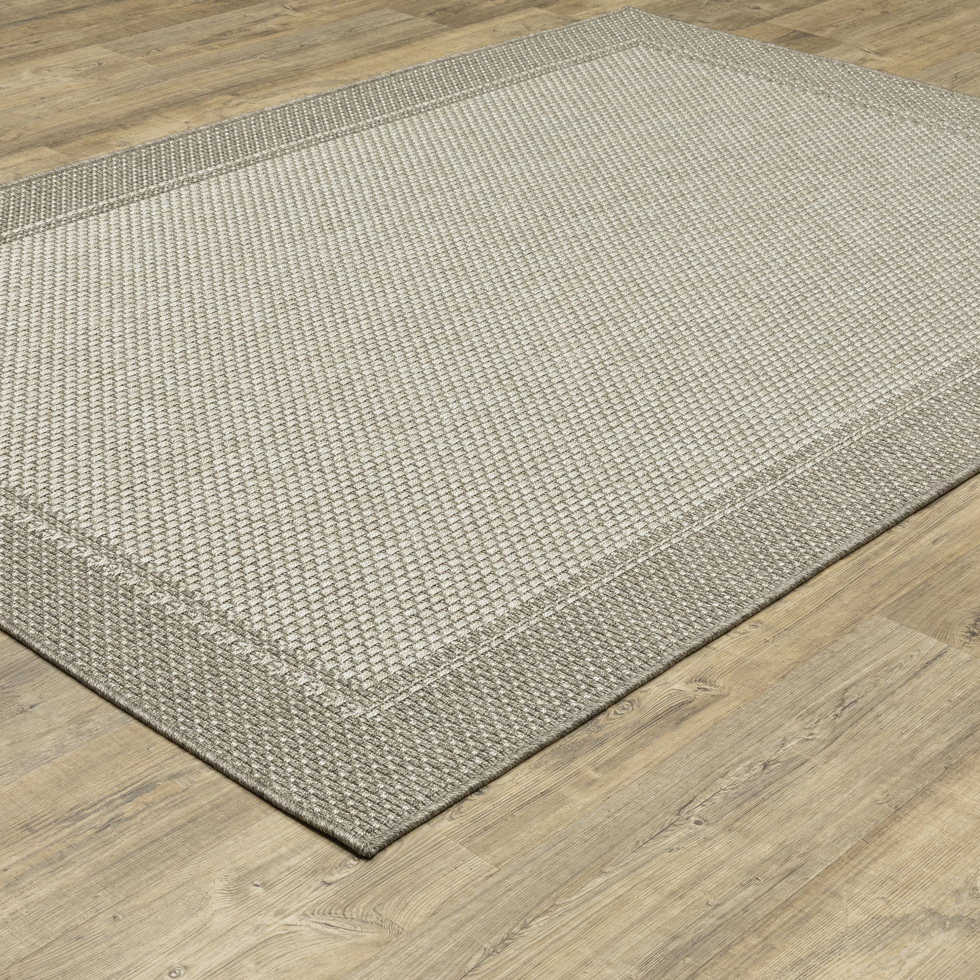 Oriental Weavers Sphinx Caicos Ca03N Grey/ Grey Area Rug