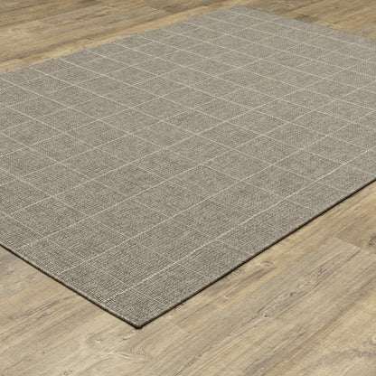 Oriental Weavers Sphinx Caicos Ca04B Grey/ Grey Area Rug